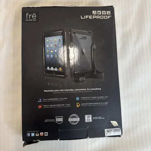 LifeProof Frē Series Waterproof Case for iPad mini NEW Open Box - Picture 2 of 2